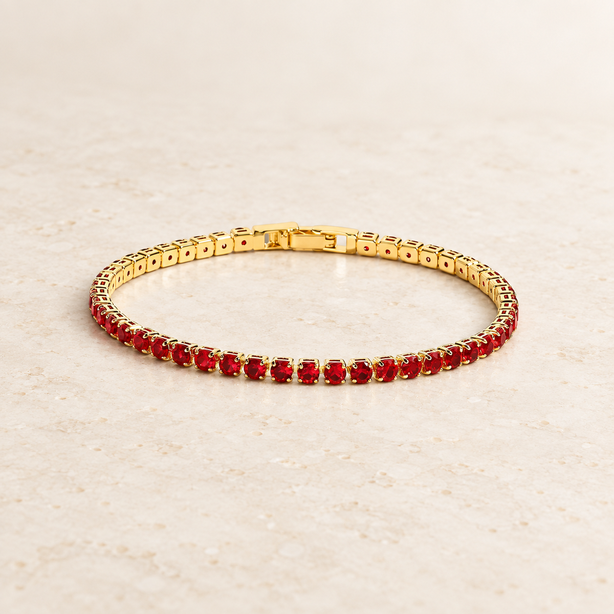 Bracelet Rivière Rubis